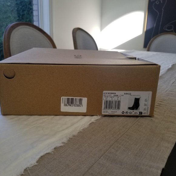 Mango Western Leather Ankle Boots - Picture 6 of 6